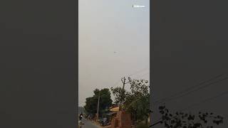 IAF MiG29 Fighter Jet Crashed 🤯 indianairforce crash [upl. by Rillis]