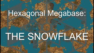 The Snowflake A Hexagonal Megabase  Factorio  Megabase Tour [upl. by Llekcor]