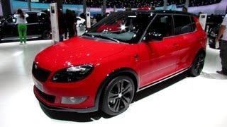 2014 Skoda Fabia Monte Carlo  Exterior and Interior Walkaround  2013 Frankfurt Motor Show [upl. by Anura]