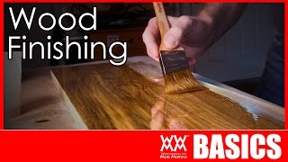 What Kind of Finish Should You Use  WOOD FINISHING BASICS [upl. by Duck]