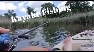 Kayak Fishing at Okmulgee and Dripping Springs Lake [upl. by Hunger]