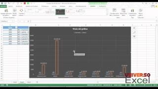 Episodio 212  Excel 2013  Filtros en Gráficos [upl. by Wirth]