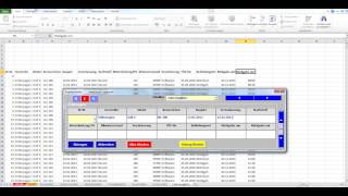 Datenbanken in Excel aus flexibler Eingabemaske mit Datentypen  Zuweisung erstellen Fahrzeugliste [upl. by Ydnih363]