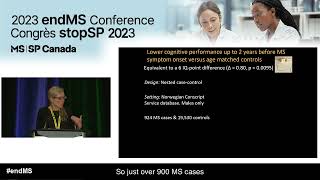 2023 endMS Conference  Dr Helen Tremlett The MS Prodrome [upl. by Harbert]