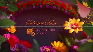 Wedding Invitation Templates After Effects  Project 268 [upl. by Maridel]