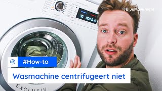 Wasmachine centrifugeert niet goed 5 mogelijke oorzaken  BlueMovement [upl. by Woodsum924]