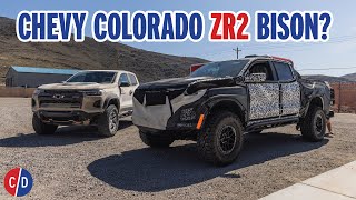 Get a Good Look at the Chevrolet Colorado ZR2 Bison Prototype [upl. by Allebasi]