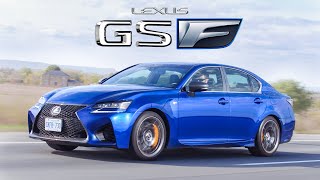 The Lexus GS F is a Reliable V8 Burnout Machine [upl. by Esital642]