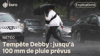 Des pluies abondantes tomberont dès jeudi en Ontario et au Québec [upl. by Mcquoid415]