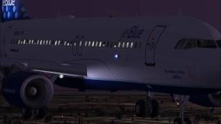 JetBlue landing at Orlando  FSX [upl. by Ecnedac]