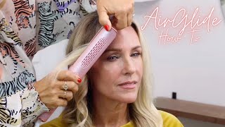 Calista Tools AirGlide Cool Breeze Styler On Long Hair [upl. by Patrich]