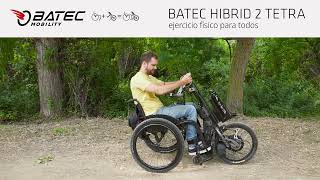 BATEC HIBRID 2 TETRA  Batec Mobility  Handbike Eléctrico [upl. by Artkele]