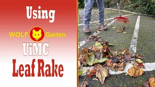 Wolf Garten Multi Change Leaf Rake UiMC [upl. by Inalawi]