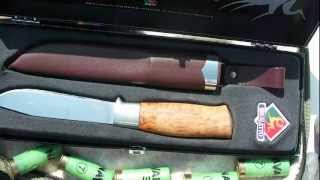 Brusletto hunter  a perfect hunting knife HD  review by Nosfctech [upl. by Florenza974]