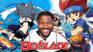 First Time Reacting to BEYBLADE ENGLISH INTROS 2000  BeyWarriors  Beyblade Openings Reaction [upl. by Cottle]