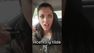 Acento y tilde Sara Serrano [upl. by Flory]