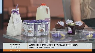 Blakes Annual Lavender Festival returns this weekend [upl. by Gaskin145]