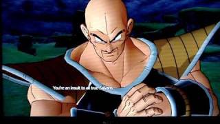 Raging Blast 2 pt 17 Nappa Vs Goku [upl. by Wiltsey]