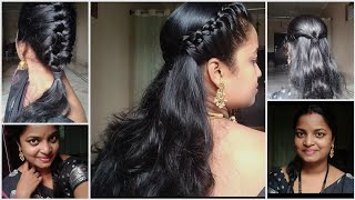 5 Easy saree hairstylesfor working womens amp collage girls house wifes 😍😍 no tools need [upl. by Annauqahs174]