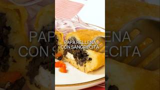 😋 La mejor receta para que TODOS coman sangrecita en casa ¡PAPA RELLENA de sangrecita 🥔❤️✨ [upl. by Kery259]