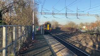 Trains at Levenshulme 29112023 [upl. by Narahs]