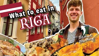 What to eat in Riga Latvia 🇱🇻  Tastes of the World [upl. by Nitsir]