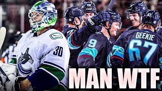 I ALREADY HATE THE SEATTLE KRAKEN Vancouver Canucks PreSeason Game 20212022 NHL Season News Today [upl. by Tera]