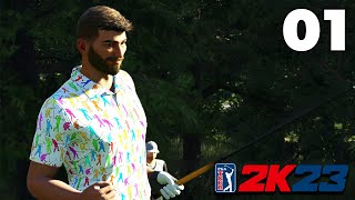 The Beginning  PGA Tour 2K23  Part 1 [upl. by Jeth]