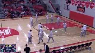 Hillcrest Lutheran Academy vs Border West High School Mens JV Basketball [upl. by Rekrap215]