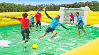 BETA SQUAD FOOTBALL SLIP N SLIDE CHALLENGE [upl. by Bentley]