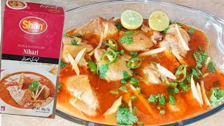 Chicken Nihari Recipe  Quick amp Easy Chicken Nihari With Shan Nihari Masala [upl. by Tega]