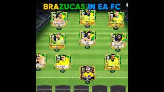 Brazucas 🇧🇷🥶 eafc fifa fifamobile eafcmobile [upl. by Klarika981]