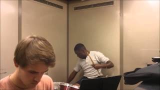 Chance The Rapper  Acid Rap  Piano and Drum Cover [upl. by Torosian418]