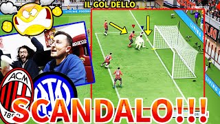 🤬 IL GOL DELLO SCANDALOOO‼️ MILANINTER FIFA 22  COPPA ITALIA [upl. by Dnaltiac]