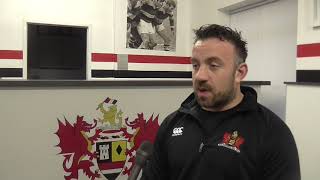 Lampitt praises defensive effort at Beddau as Pooler prepare for pivotal month [upl. by Maleeny]