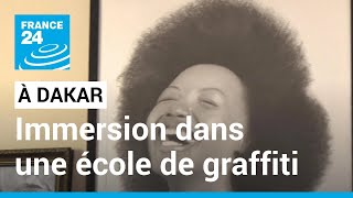 Au Sénégal immersion dans une école de graffiti unique en son genre • FRANCE 24 [upl. by Babette]