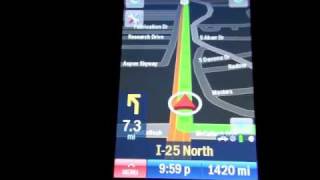 CoPilot Live GPS iPhone App Review  Turn By Turn Directions on iPhone and iPod Touch [upl. by Snoddy244]