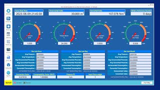 Software Data Logger for Actaris Corus EVC [upl. by Oinotnaesoj]