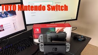 Tuto FR  Nintendo Switch  Utilisation et Branchement de la Nintendo Switch TUTO [upl. by Elnar]