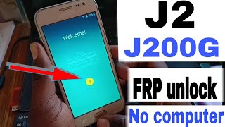 samsung j2 ka frp lock kaise tode [upl. by Salchunas]