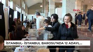 İstanbul İstanbul Barosunda 12 adaylı başkanlık seçimi [upl. by Zelma]