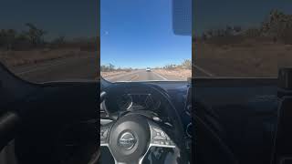 Mohave County Arizona  Route 93  Concrete Road Sounds [upl. by Marco344]