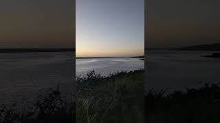 View of East Fleet from Tidmoor Range Weymouth Dorset [upl. by Mitzl]