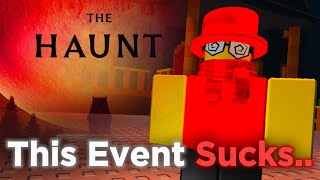 The new ROBLOX Event Sucks The Haunt Review  ROBLOX [upl. by Ecinhoj]