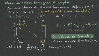 Markov homogène et graphes  Terminale [upl. by Raymund507]