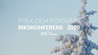 Rikskonferensen 2020 söndag 1510 [upl. by Nwad]