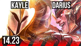 KAYLE vs DARIUS TOP  1326 Legendary  NA Master  1423 [upl. by Avon]