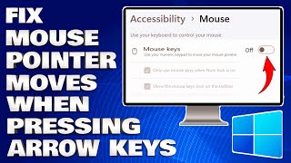 How To Fix Mouse Pointer Moves When Pressing Arrow Keys Solution [upl. by Taryne]