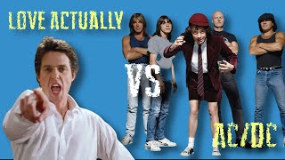 Love Actually Hugh Grant Dancing vs ACDC  Thunderstruck Audio Swap 134 BPM [upl. by Arracot]