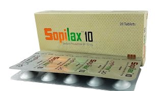 Sopilax 10   Sodium picosulfate  Sopilax 10 tablet এর কাজ কি [upl. by Diann805]